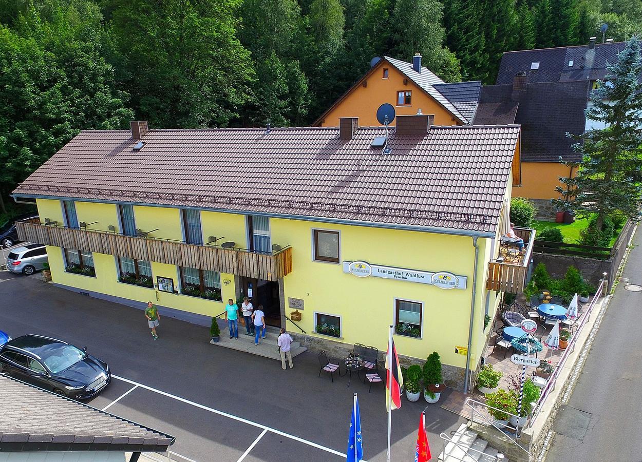 Landgasthof/Landhaus Waldlust Bischofsgrün Kültér fotó